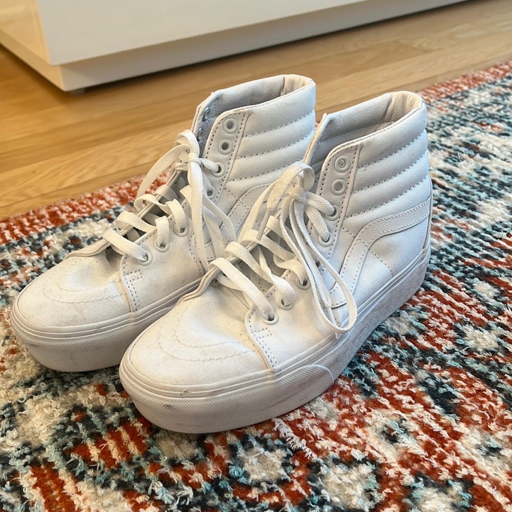 Vans - High Top Platform Sneakers